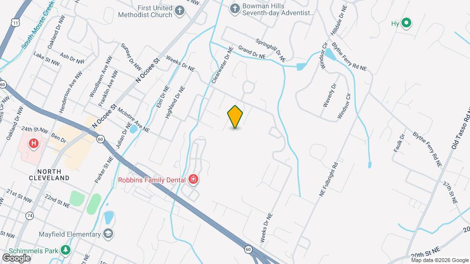 3308 Harmony Ct NE Map and Location Details