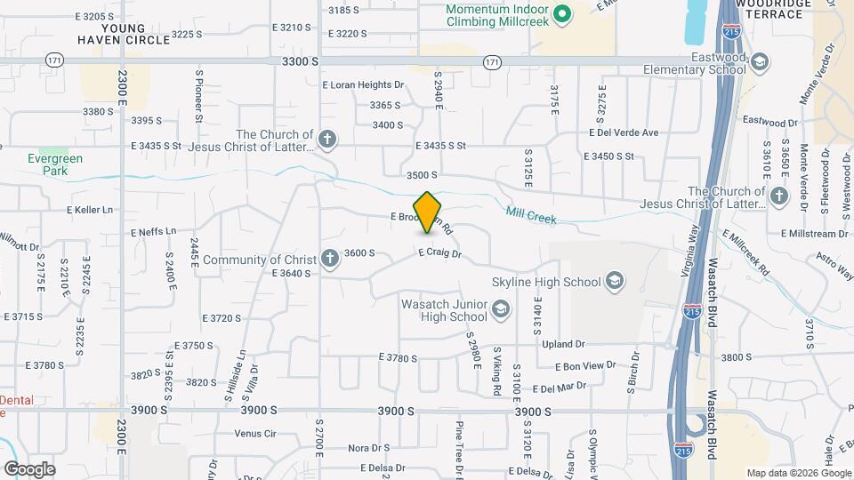 3594 S Flynn Cir Map and Location Details