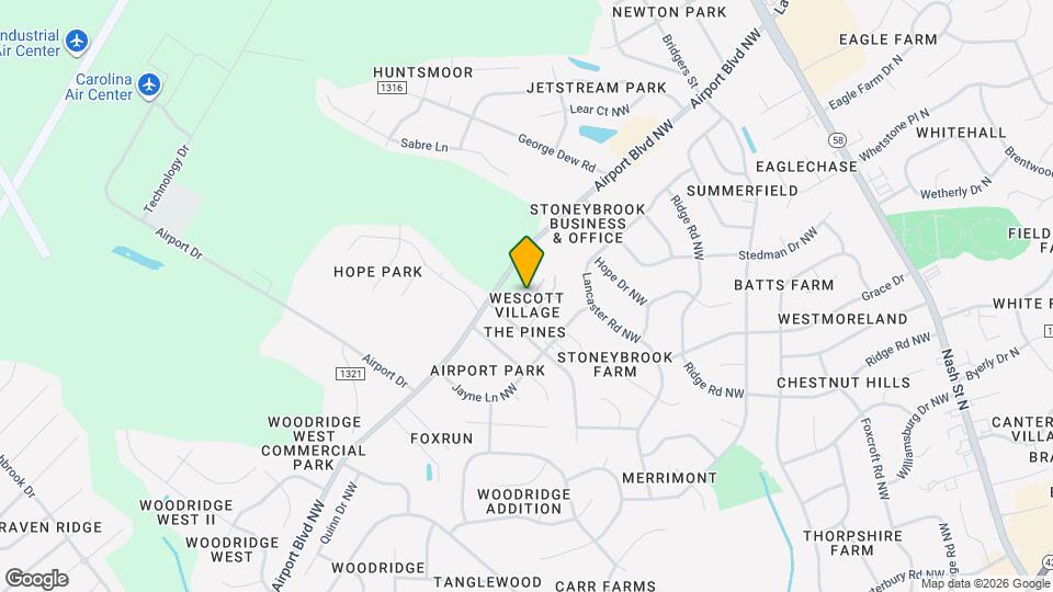 3513 Providence Ln NW Map and Location Details