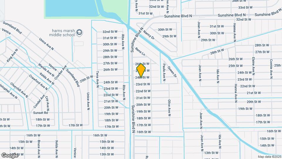 3311 24th St W Map and Location Details