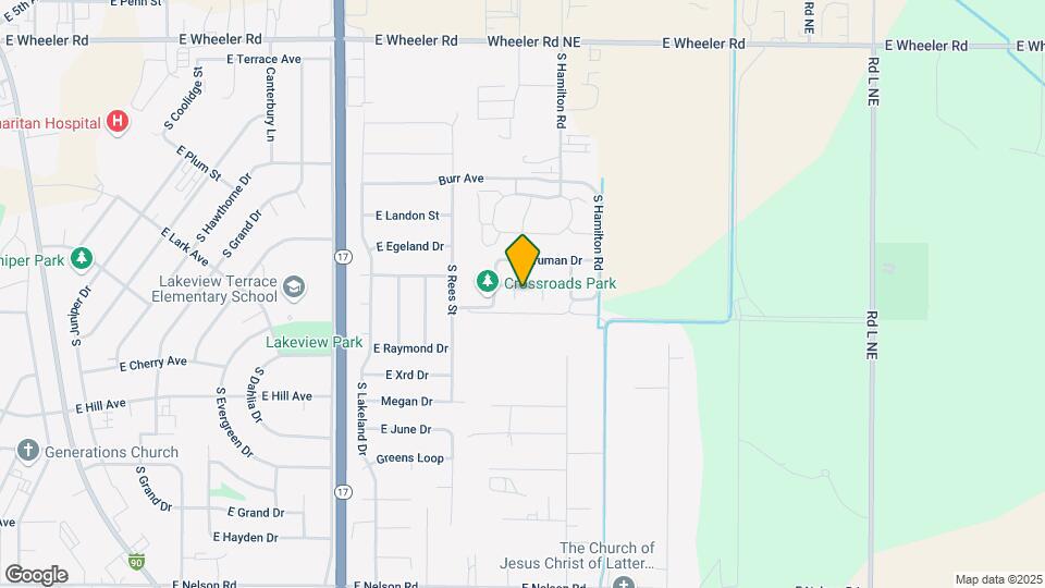 1615 Filmore Dr Map and Location Details