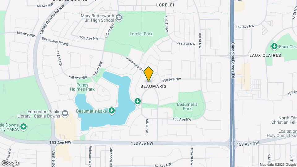 10650-10158 158 Ave NW Map and Location Details