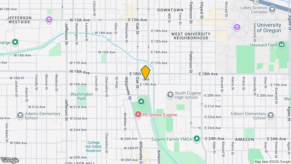 183 E 19th Ave Map and Location Details