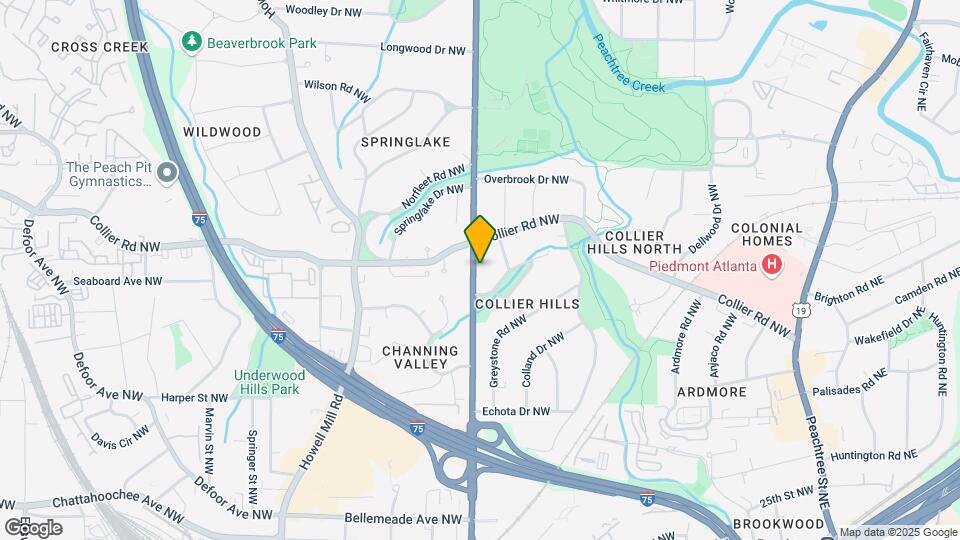 1999 Northside Dr NW Map and Location Details