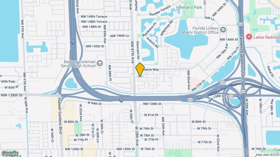 8544 NW 140th Ter Map and Location Details