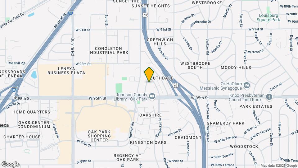 9317 Reeder Ave Map and Location Details