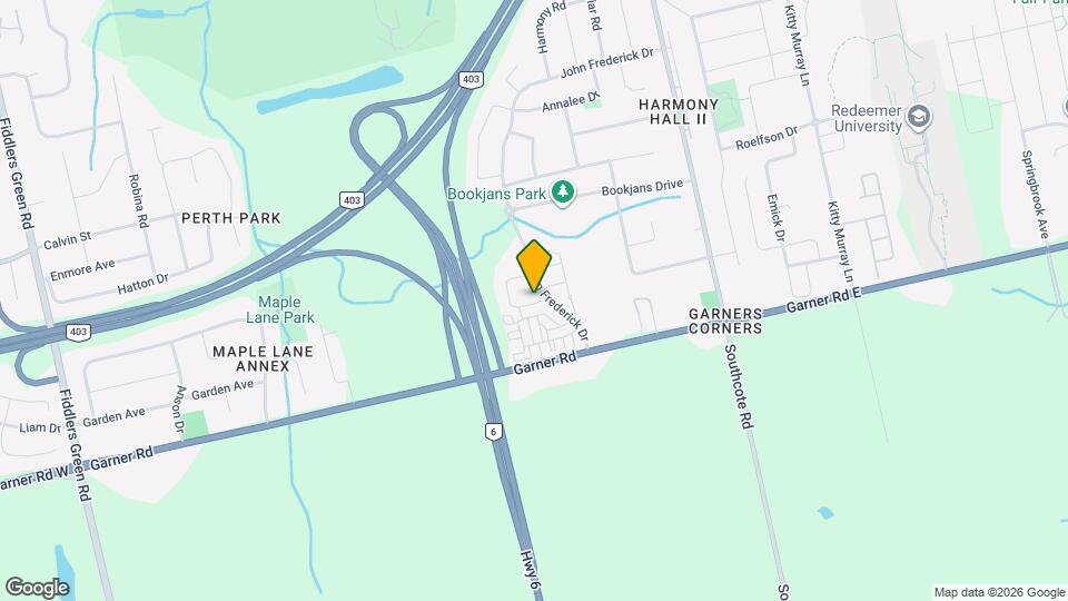 61 John Frederick Dr Map and Location Details