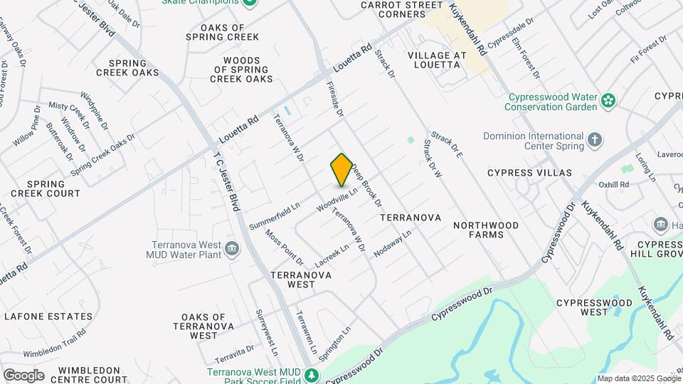 5402 Woodville Ln Map and Location Details