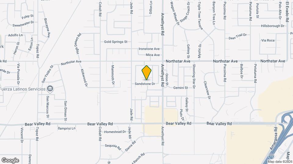 13598 Sandstone Dr Map and Location Details