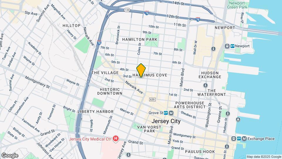 277 3rd St Map and Location Details