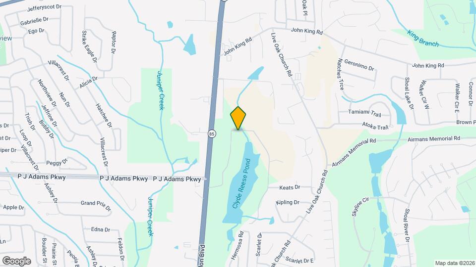 4699 Meadow Lake Dr Map and Location Details