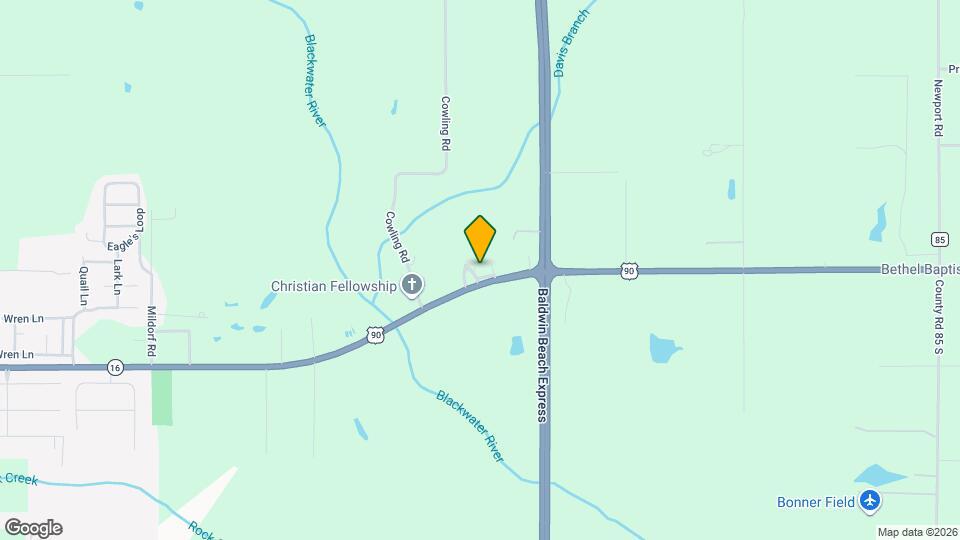 20837 US-90 Map and Location Details