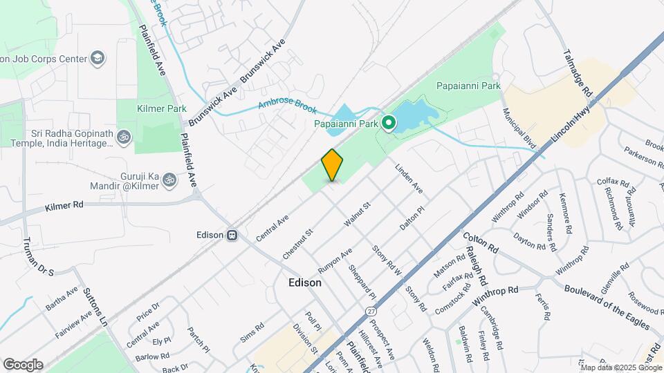 326 Central Ave Map and Location Details