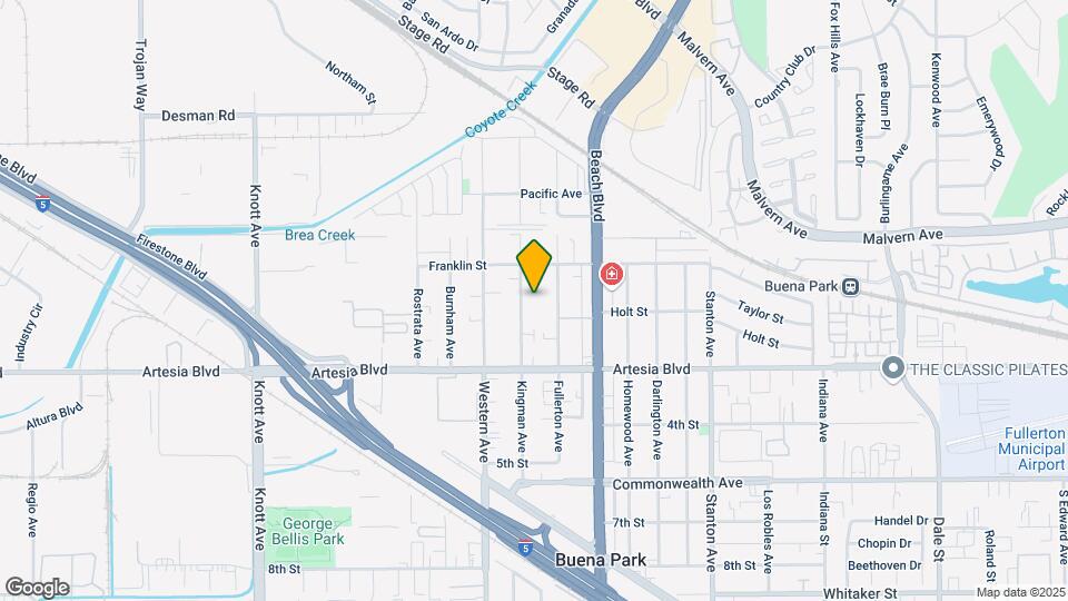 5812 Kingman Ave Map and Location Details