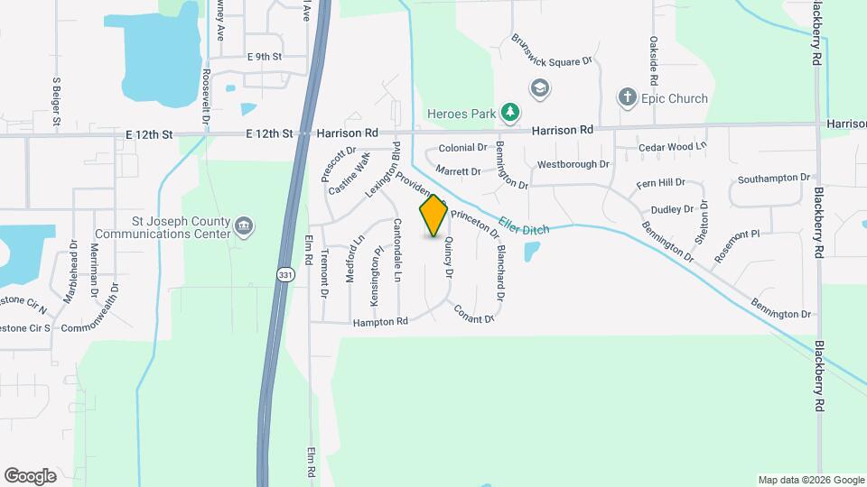 1350 Providence Ct Map and Location Details