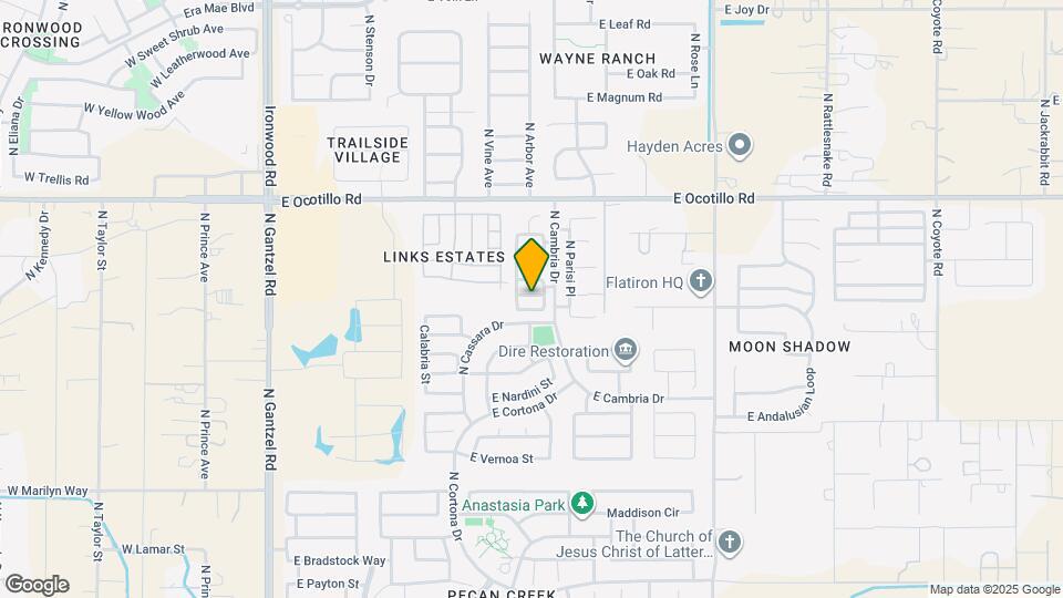 1131 E Ferrara St Map and Location Details