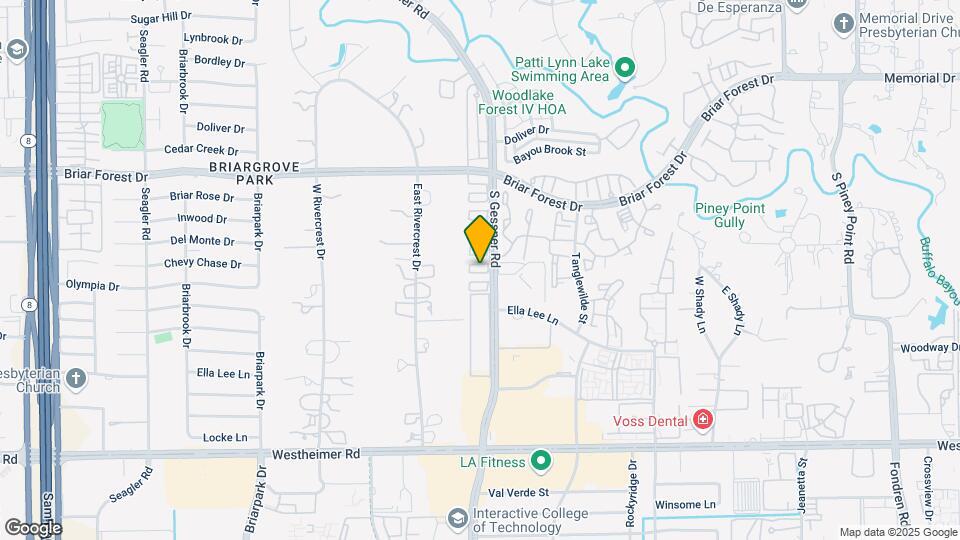 1830 S Gessner Rd Map and Location Details