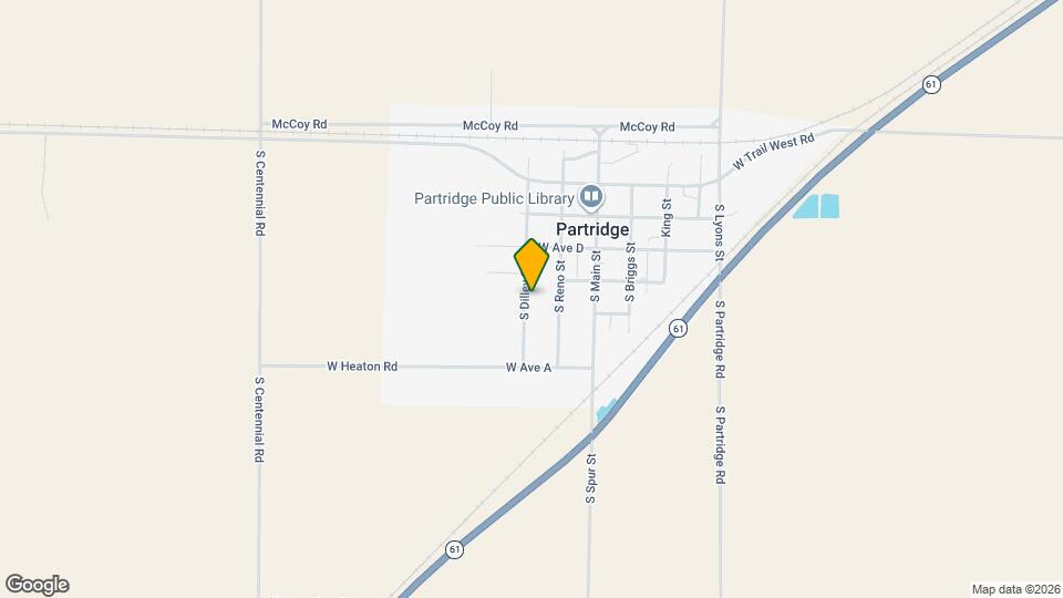 320 S Dilley St Map and Location Details