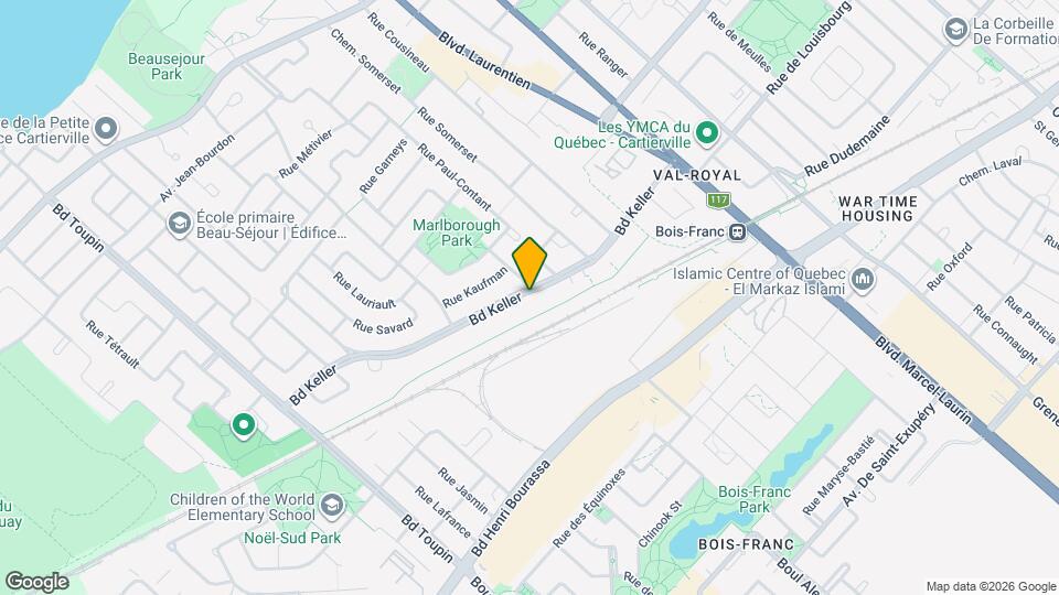 2210-2216 Keller Boul Map and Location Details