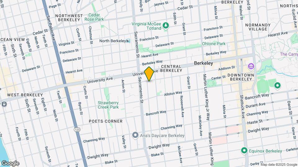 2105-2107 Spaulding Ave Map and Location Details