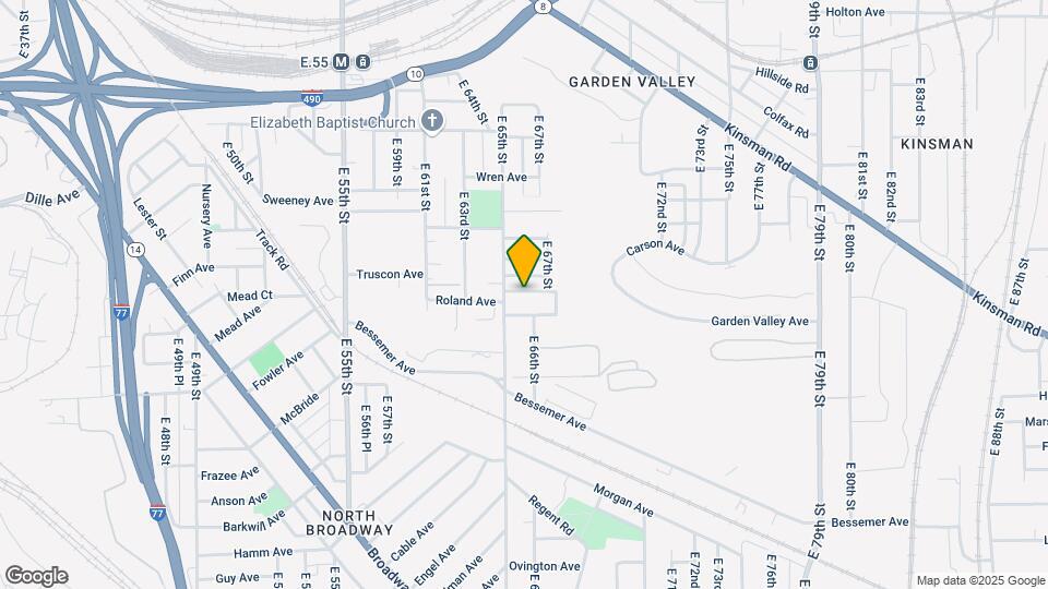 6518 Rogers Ave Map and Location Details