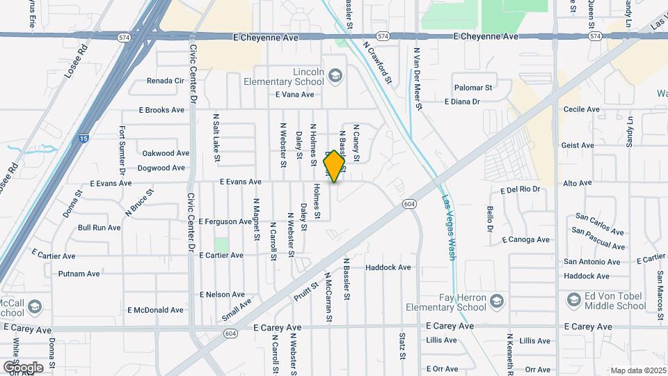 2732 Berg St Map and Location Details