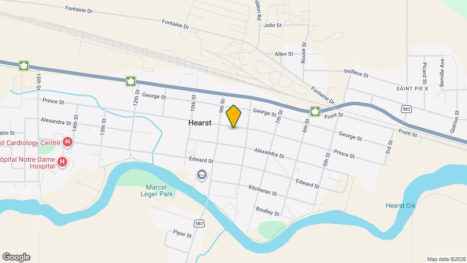 817 Prince St Map and Location Details