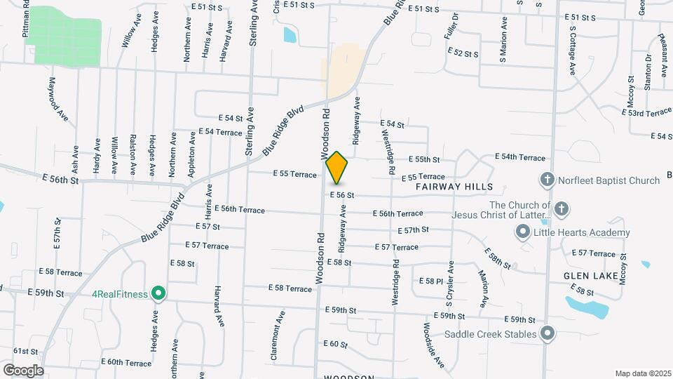 11700 E 56 St Map and Location Details