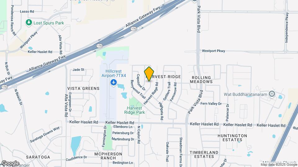 13209 Ridgepointe Rd Map and Location Details