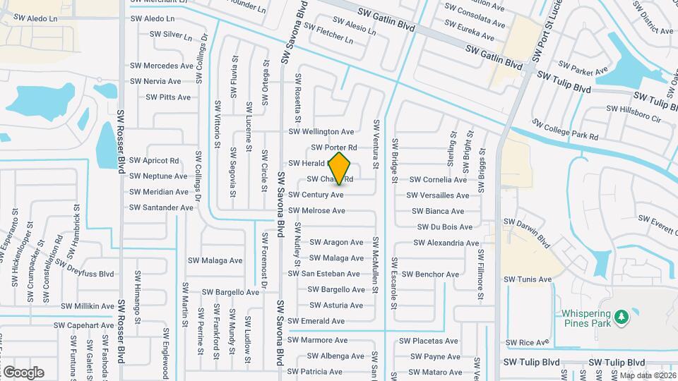 1257 SW Century Ave Mapa y Detalles de la Ubicación