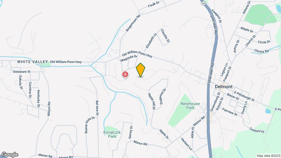 560 Monticello Dr Map and Location Details