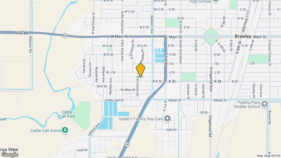 285 W K St Mapa y Detalles de la Ubicación