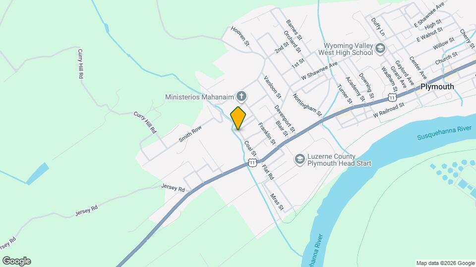 99 Coal St Mapa y Detalles de la Ubicación