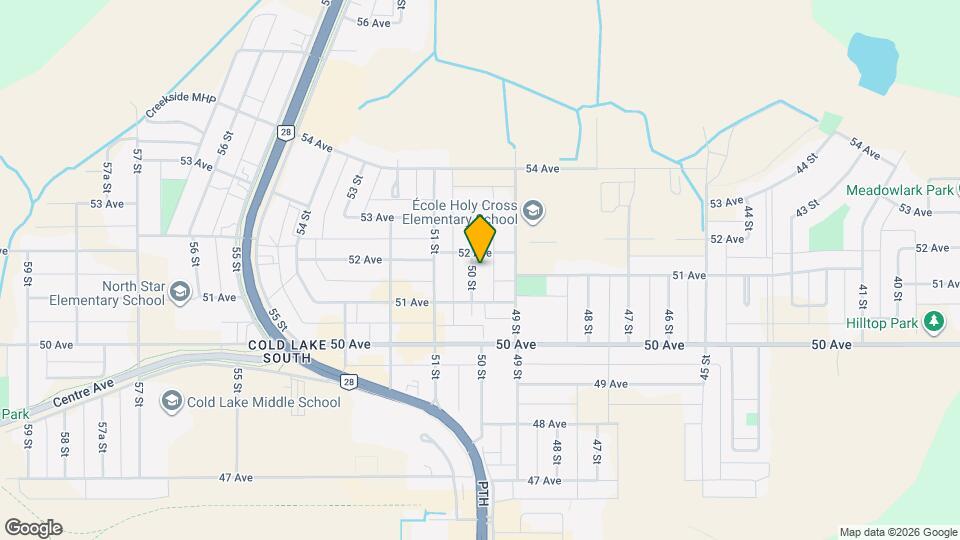 5109 50 St Map and Location Details