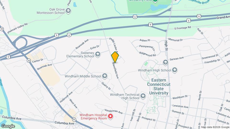 291 Mansfield Ave Mapa y Detalles de la Ubicación