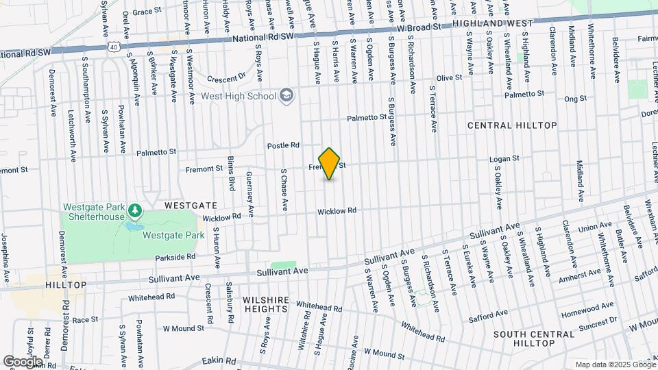 352 S Hague Ave Map and Location Details