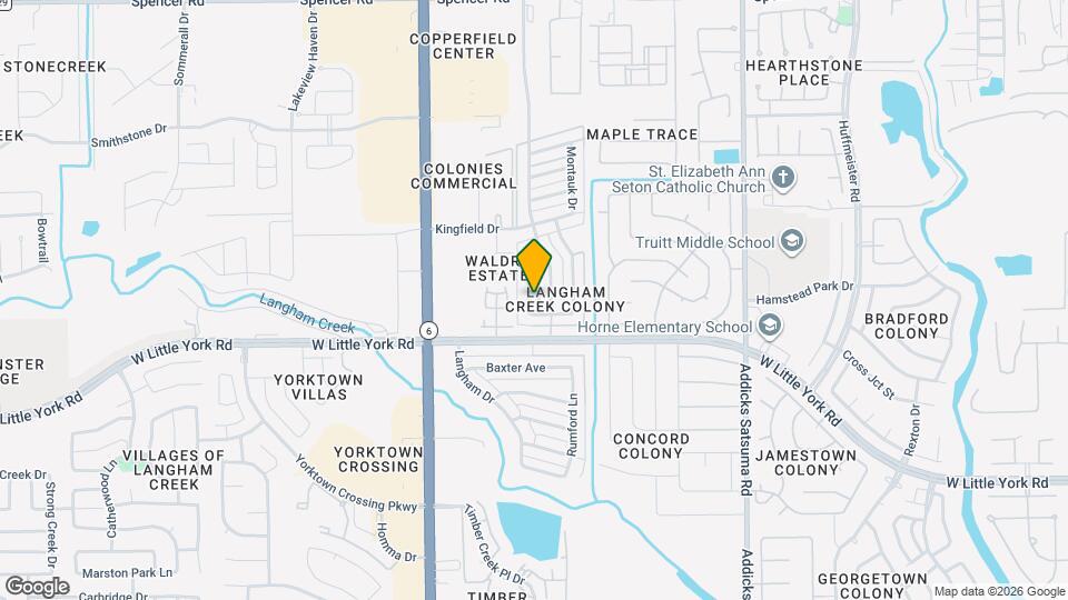 6414 Bosley Ln Map and Location Details
