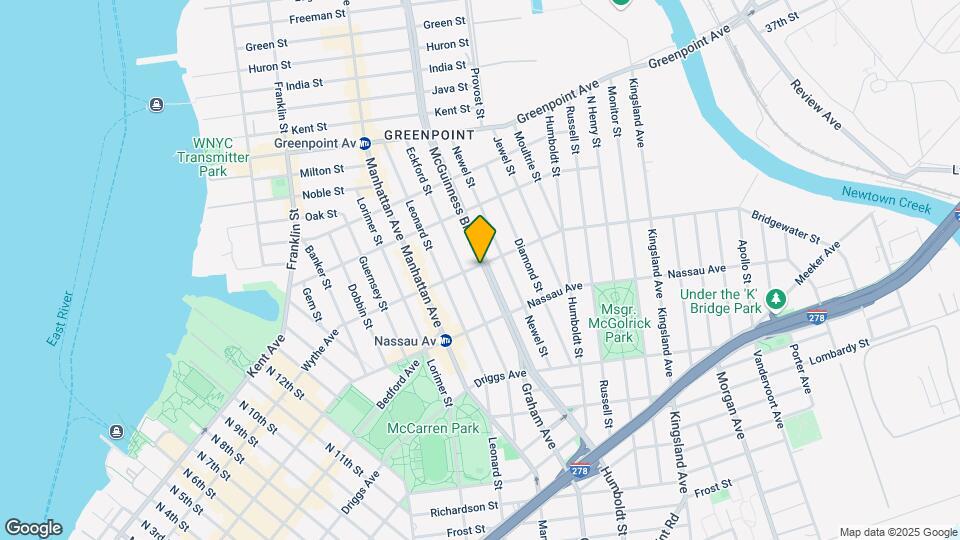 132 Norman Ave Mapa y Detalles de la Ubicación