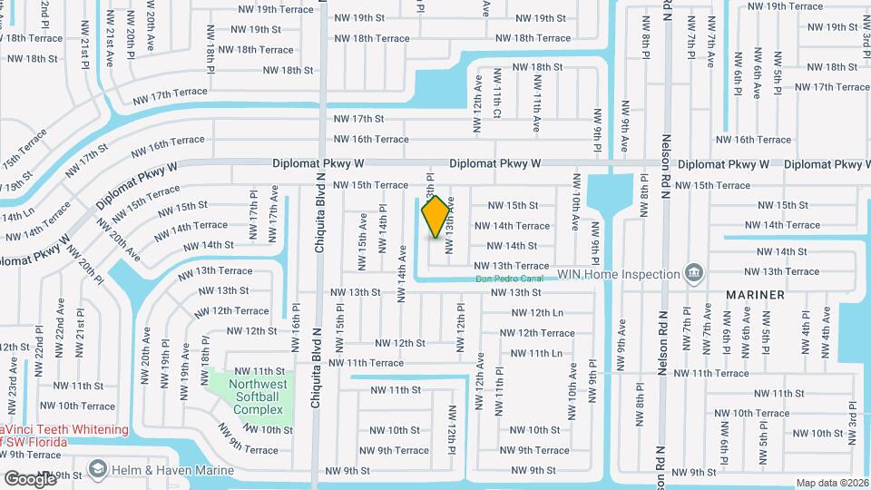 1333 NW 13th Pl Map and Location Details