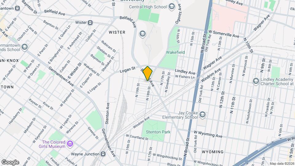 1807 W Albanus St Map and Location Details