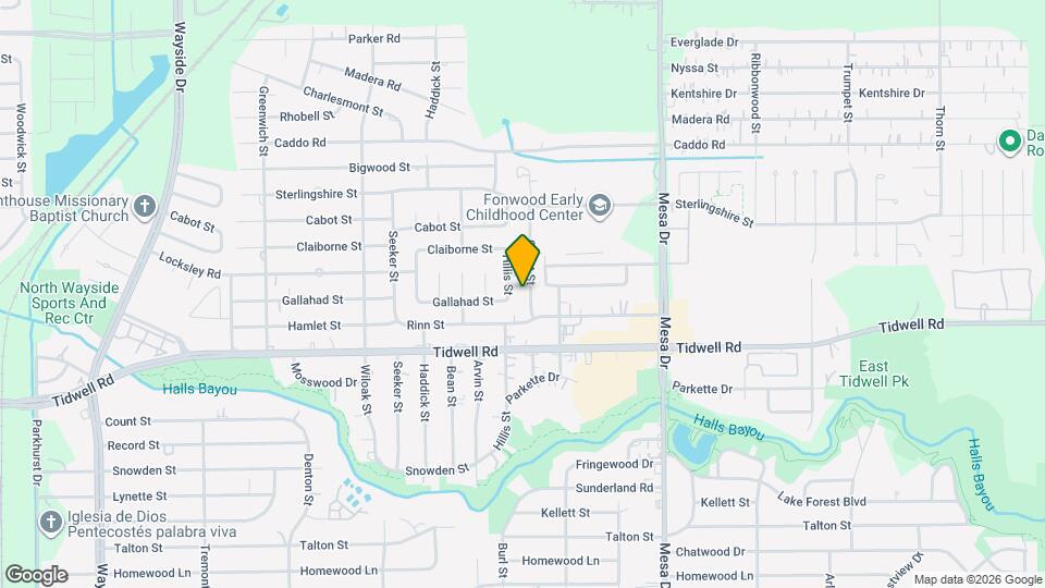 9619 Guest St Mapa y Detalles de la Ubicación