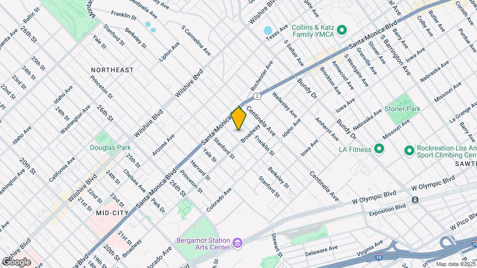 1443 Berkeley St Map and Location Details