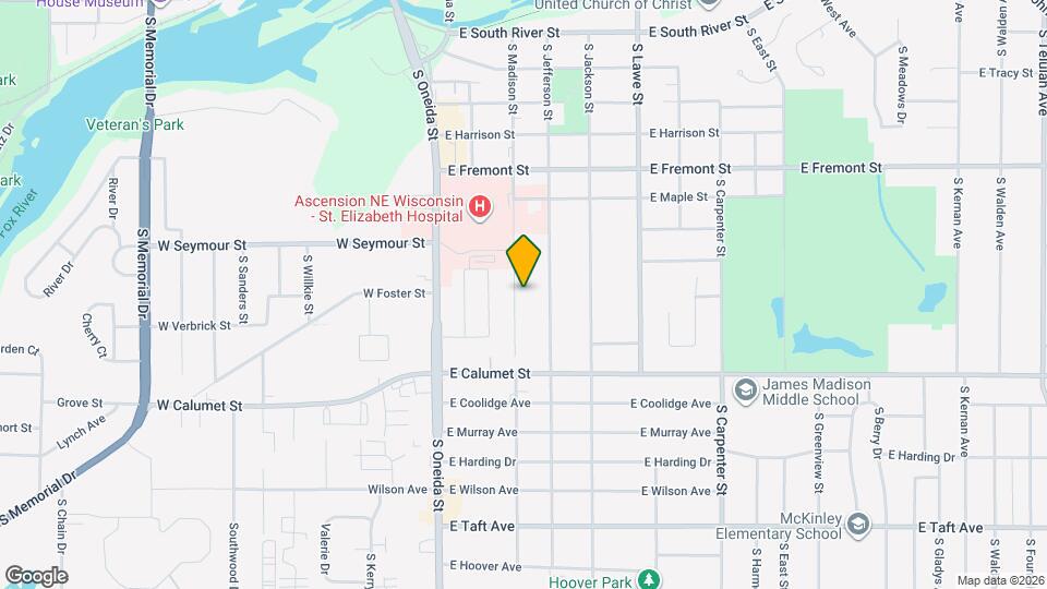 1730 S Madison St Map and Location Details