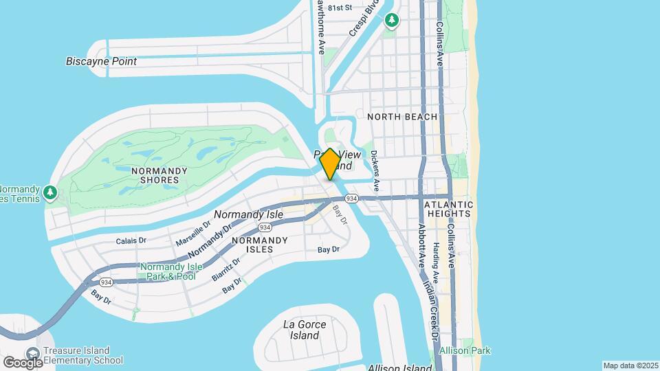 7133 Bay Dr Map and Location Details