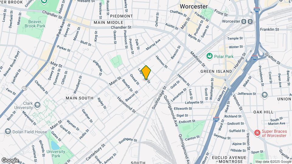 109 Beacon St Map and Location Details