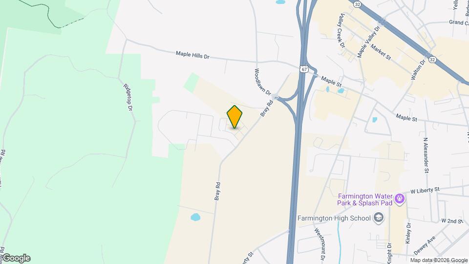 489 Shade Tree Ln Map and Location Details