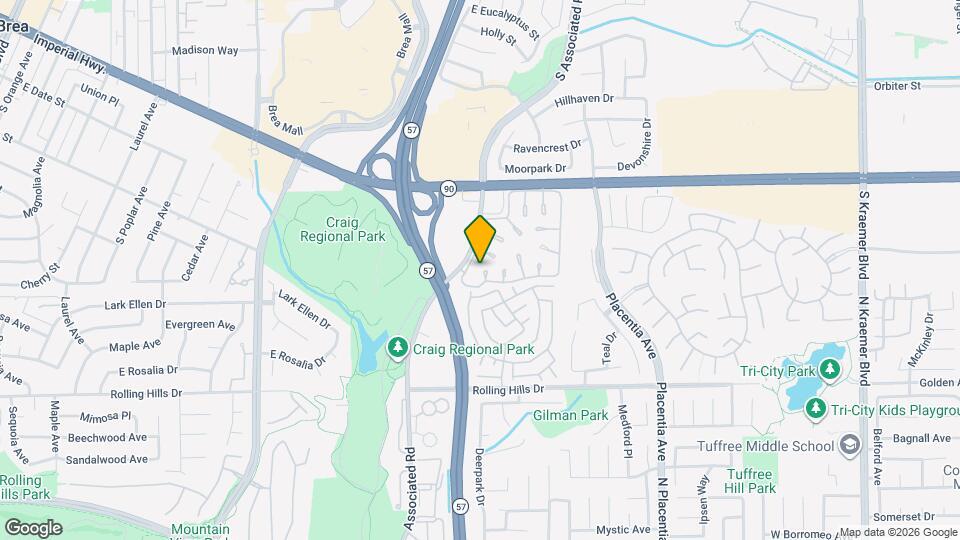 3107 Fernwood Ct Map and Location Details