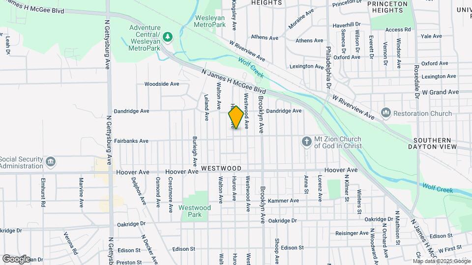 804 Huron Ave Map and Location Details