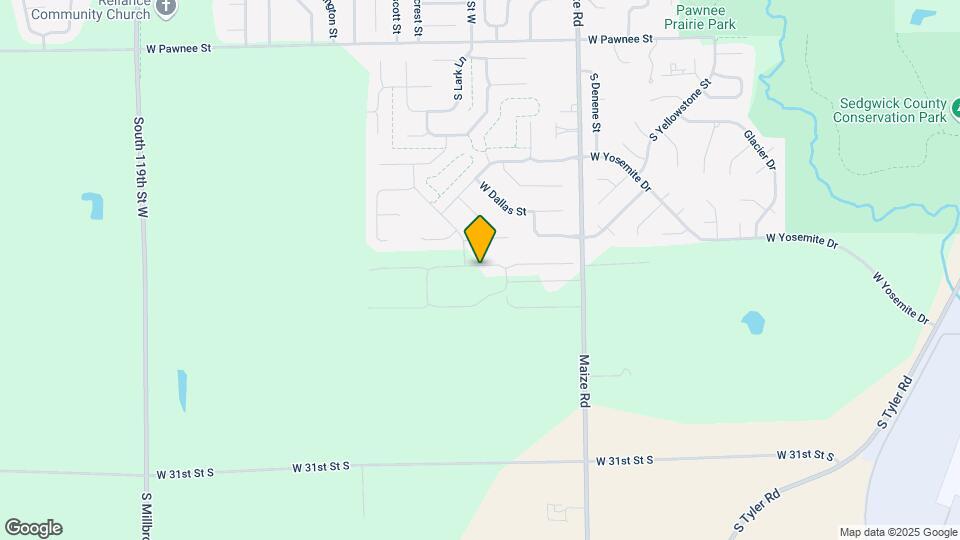 10707 W Graber St Map and Location Details