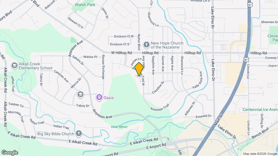 642 Antelope Cir Map and Location Details